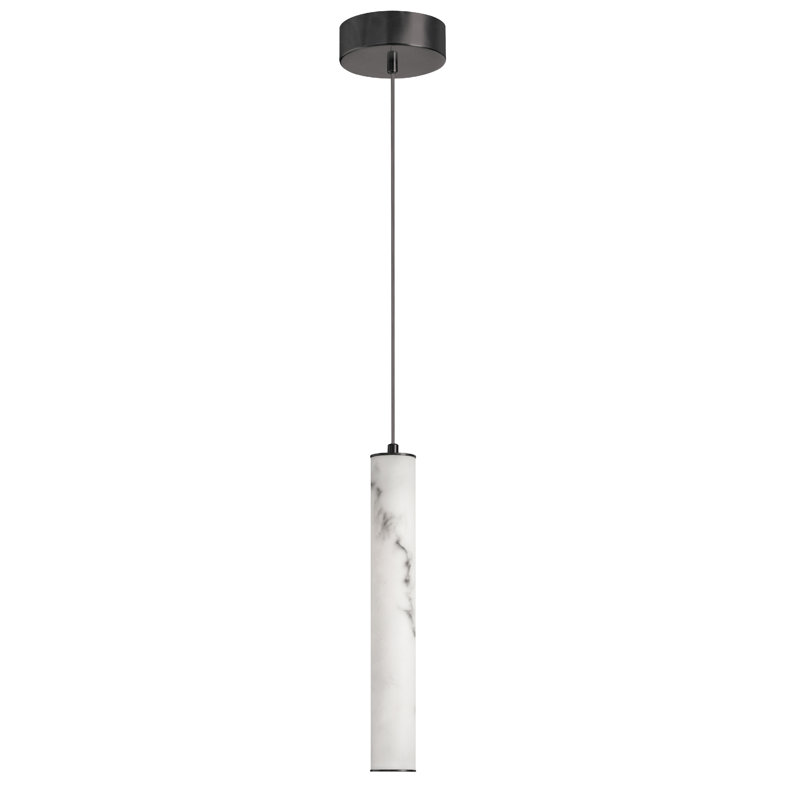 Gyanna LED Pendant, Matte Black