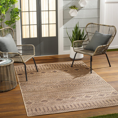Tapis brun Jamir