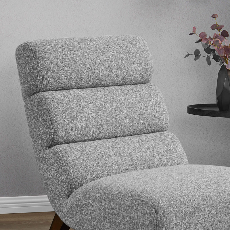 Briseyda Upholstered Side Chair, Gray