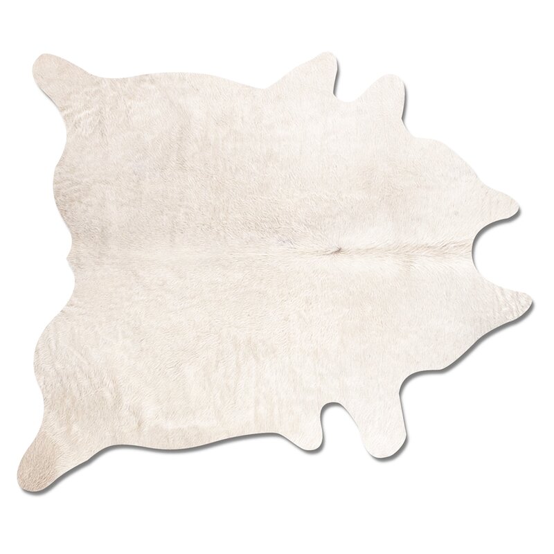 Foundry Select Barkley Cowhide Solid Color Rug & Reviews | Wayfair