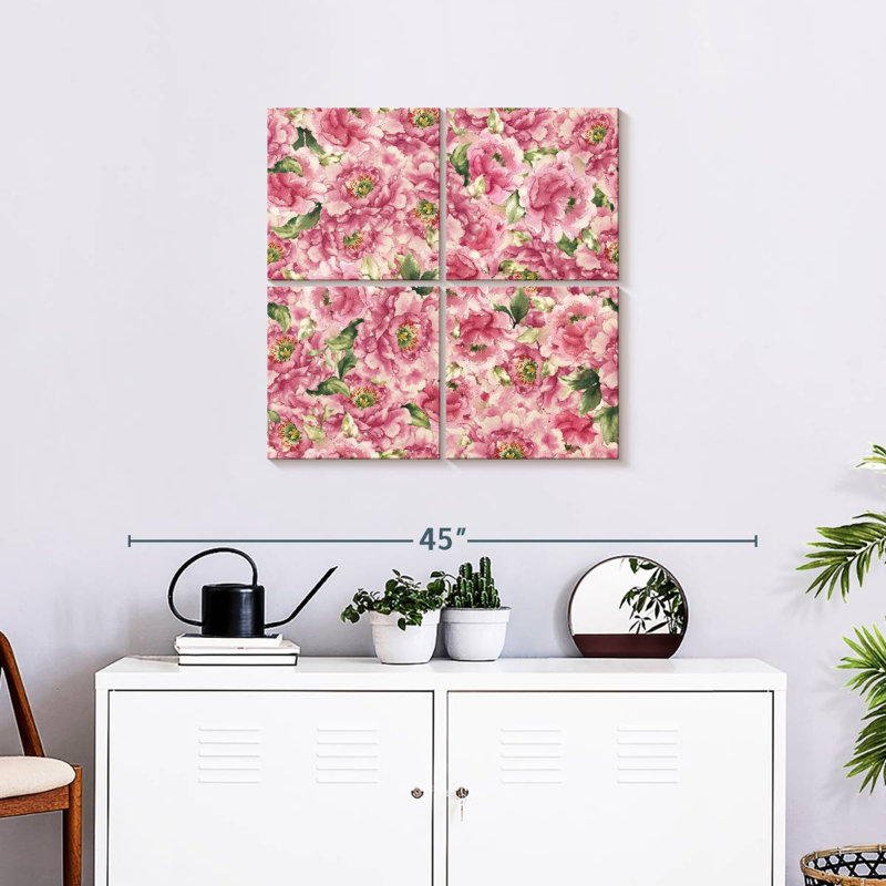 Harnek Bloom Pattern, 26" H x 26" W