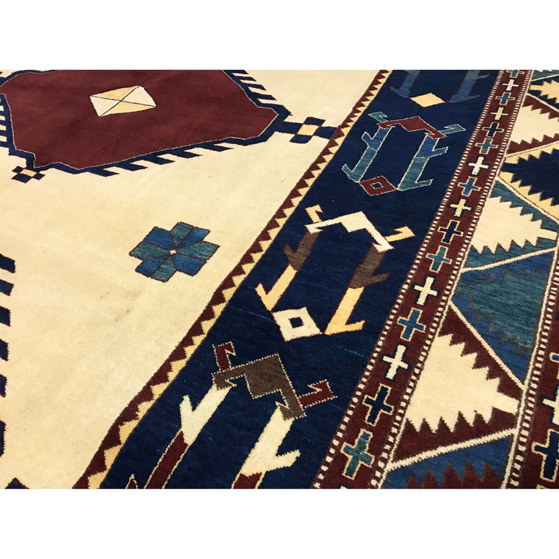 Pakistan Hand Woven Wool Oriental Area Rug