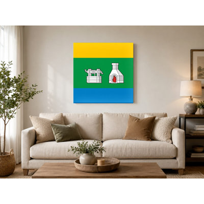 «Iekaterinburg City Flag», art mural sur toile