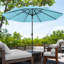 Parasol d'extérieur 10 pi Pure Garden-23591780