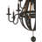 12 - Light Dimmable Empire Chandelier