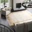 High-Quality Handwoven Rectangle Ivory/Brown Area Rug