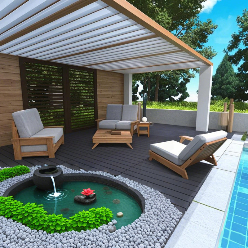 24 tuiles de terrasse pour patio de 2 pi 2 pi, Noir, noir, noir, noir