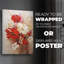 FLORAL Series CCCCXVII - Impression sur toile seulement - NON-CADRE-712237027
