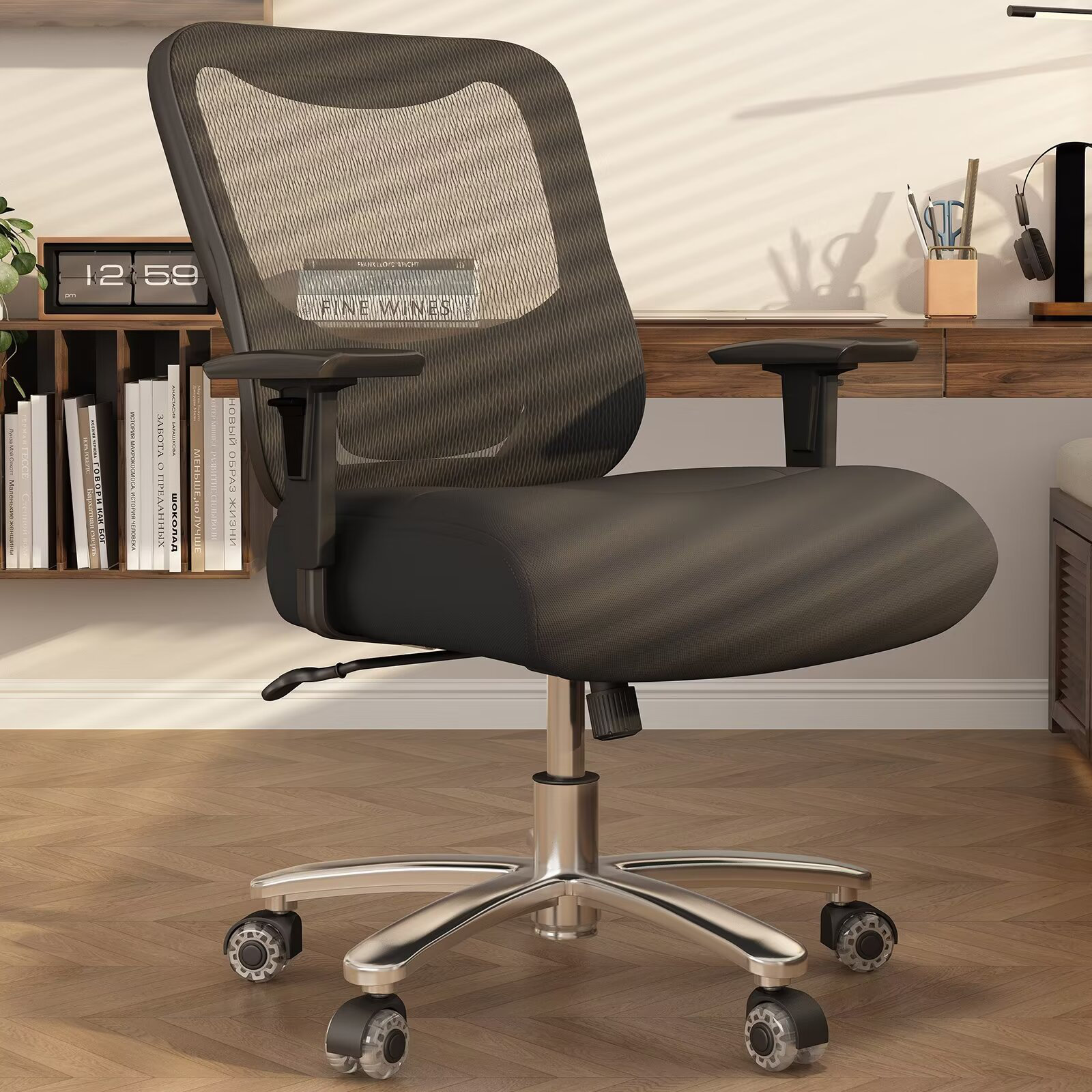Inbox Zero Big And Tall Office Chair 500lbs Heavy Duty Office Chair
