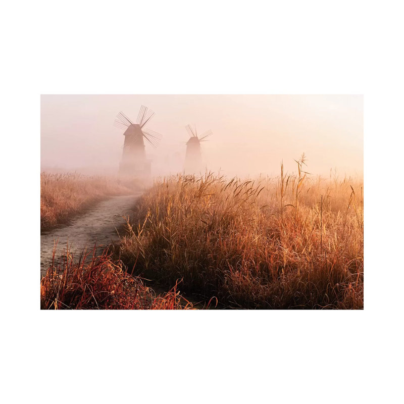 Morning Mist 1 Piece Wrapped Canvas Wall Art, 20.32 cm H x 30.48 cm W