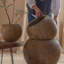 Pot rond en argile magnésienne-614621617-614621619