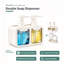 Distributeur de savon à double compartiment