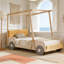 Lit voiture simple en bois Wood