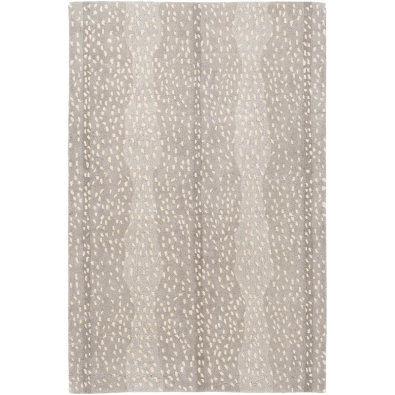 Rimma Hand Tufted Wool Animal Print Indoor Rug, Runner 12' x 15'