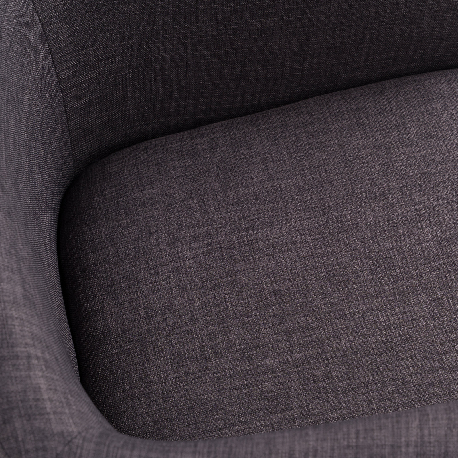 Echo Upholstered Arm Chair, Gray