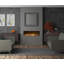 Invision 1000-3SL Media Wall Inset Electric Fire