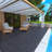 New Style 12" Patio Deck Tiles, DIY Module Interlocking Decking Tiles Floor Tile,Easy And Quick Installation Court Tiles For Porch Poolside Balcony Backyard 44Pcs-111419753