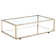Flodie Glass Top Coffee Table