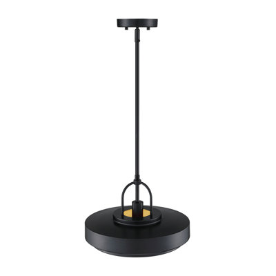 Luminaire suspendu tambour 1 lumière Klavdja