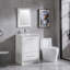 Ensemble de meuble-lavabo simple 24 po avec miroir Waddon