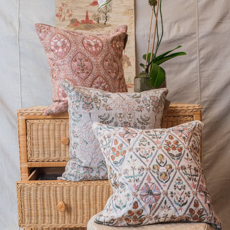 Timeless Blush Enchantment Pillow Cover & Insert