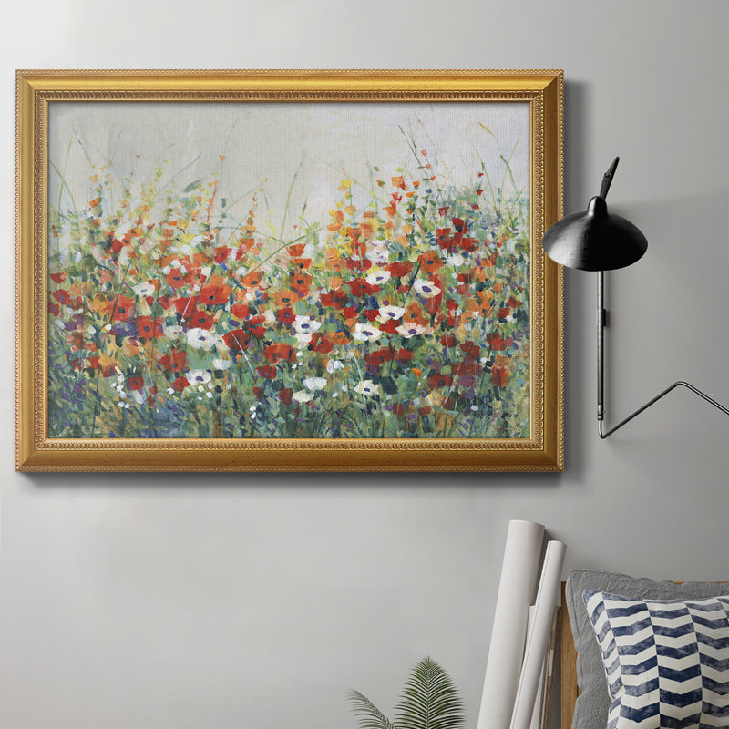 Toile de qualité supérieure Garden In Bloom II - prête à être accrochée
