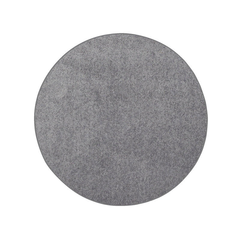 Modern Plush Pet and Kids Friendly Solid Color Gray Area Rugs, Stain & Fade Resistance, Perfect for Living Room, Dining Room, Bedroom, Playroom and Kidsroom, Event, Wedding, Amberlee Binded Rug