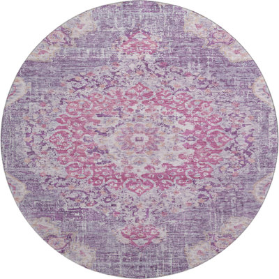 Premium Machine Washable Kelton AMF1236 Global Rug
