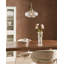 1 - Light Gold Cylinder Pendant