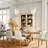 Glimmeri 1-Light Single Ribbed Clear Glass Pendant-226707551