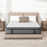 Mattress, Hybrid Mattress In A Box, Pocket Springs For A Cool Sleep, Medium Firm Feel With Motion Isolation