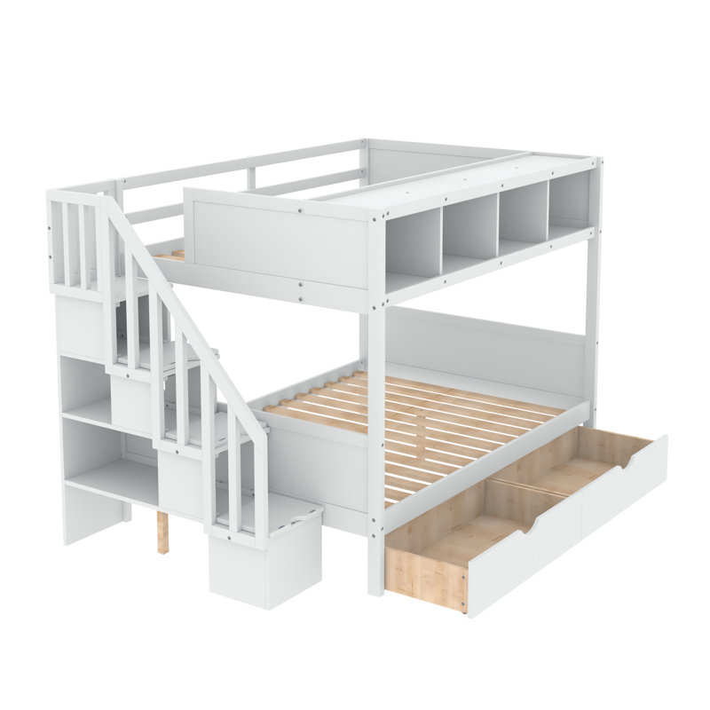 Lit pour enfants Austino, Blanc