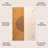 Demie Minimalist Graphic Circle Machine-Washable Brown/Cream/Terracotta Rug-352775163