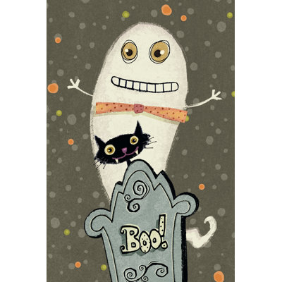 Happy Haunting I by Viv Eisner - Wrapped Canvas Print