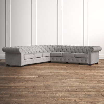 Dunn Upholstered L-Shaped Sectional Symmetrical