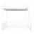 Full Xl Over Queen Metal Bunk Bed With And Guardrails, , No Box Spring Needed White Bed, Detachable Into Platform Beds, Space - Saving Safe-657996265