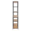 Aneyda 185 cm H x 135 cm W Standard Bookcase