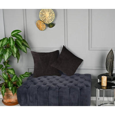 Matte Velvet Cushion Cover - 1 Pc