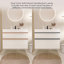 Meuble-lavabo mural avec lavabo en acrylique intégré-287879204-287879205