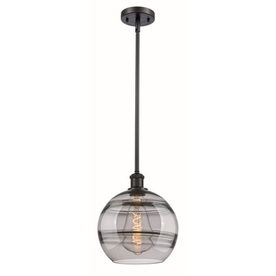 Luminaire suspendu avec tige 1 lumière Ballston Bienes-516-G556
