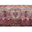 Tapis traditionnel rouge bourgogne 7 x 10