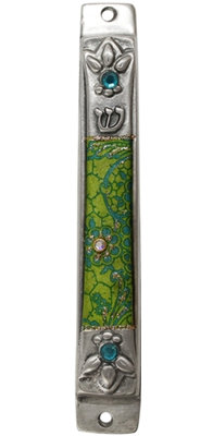 Glass Mezuzah