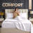 Beddora 4 Piece Bed Sheet Set Full Bright White – Ultra Soft Double Microfiber, Deep Pocket Fitted Sheet, Wrinkle & Fade Resistant, Hotel Quality Bedding, Breathable & Durable-126702195-126702196