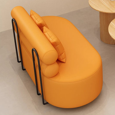 Faux Leather Upholstered Bench