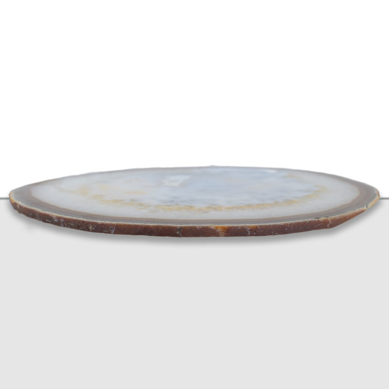 Agate sous-plat, Naturel