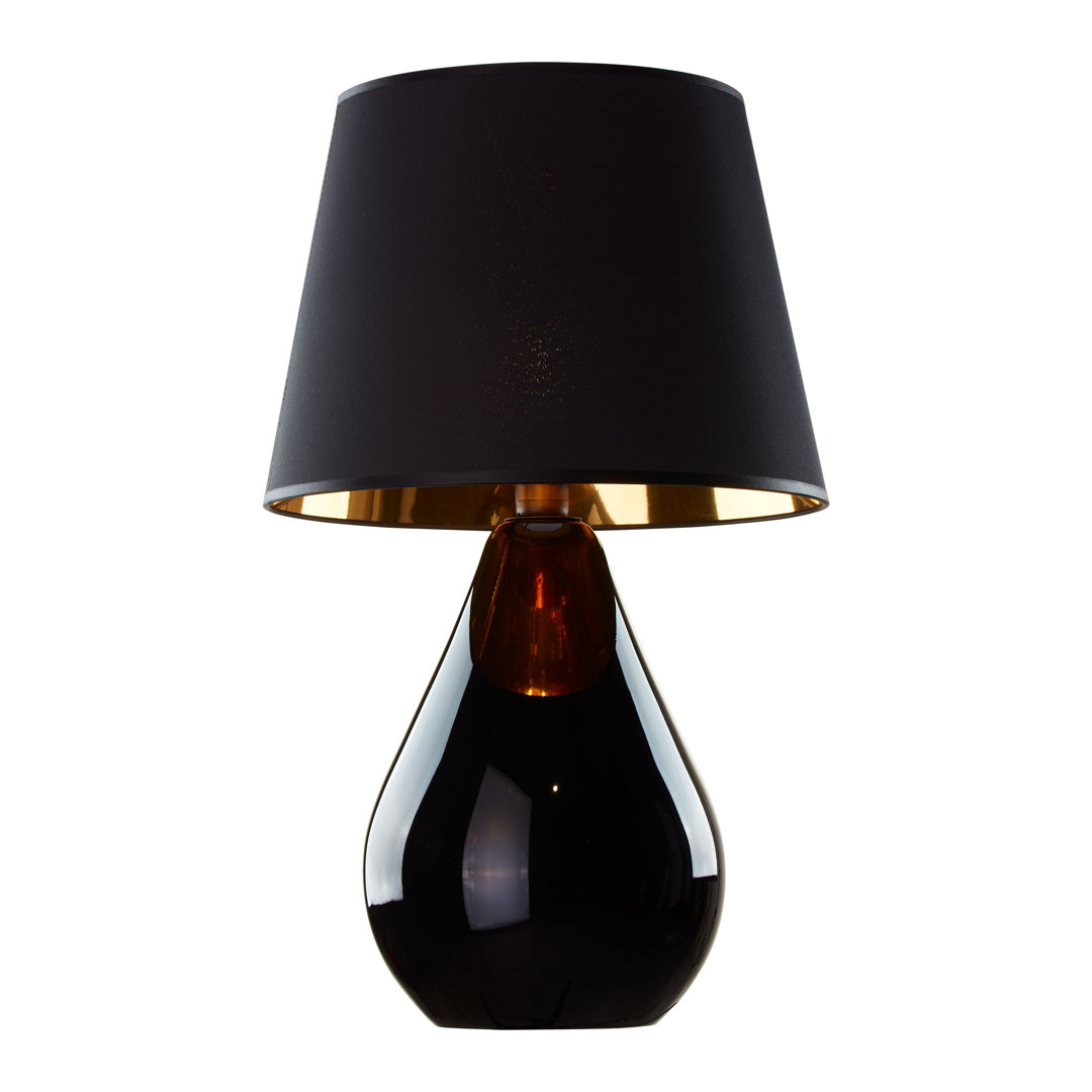 Lampka Nocna Anysia Czarna/Zlota 67cm