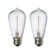 40 Watt Equivalent, ST18 LED, Antique Dimmable Light Bulb, (2200k) E26/Medium (Standard) Base