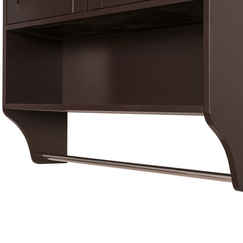 Romella Bathroom Cabinet, Brown