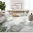 Abani Skelton Collection ATL150C Abstract Marble Grey Green Area Rug-1411123510