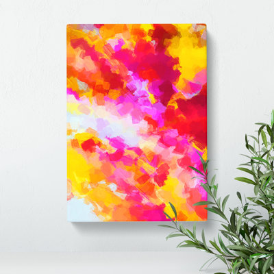 Hypnosis By Flame - Wrapped Canvas Print